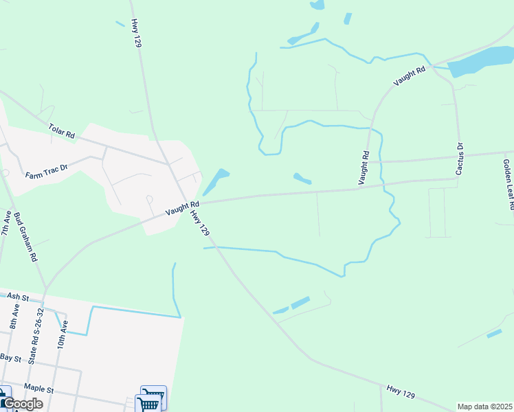 map of restaurants, bars, coffee shops, grocery stores, and more near 1678 State Road S-26-32 in Galivants Ferry
