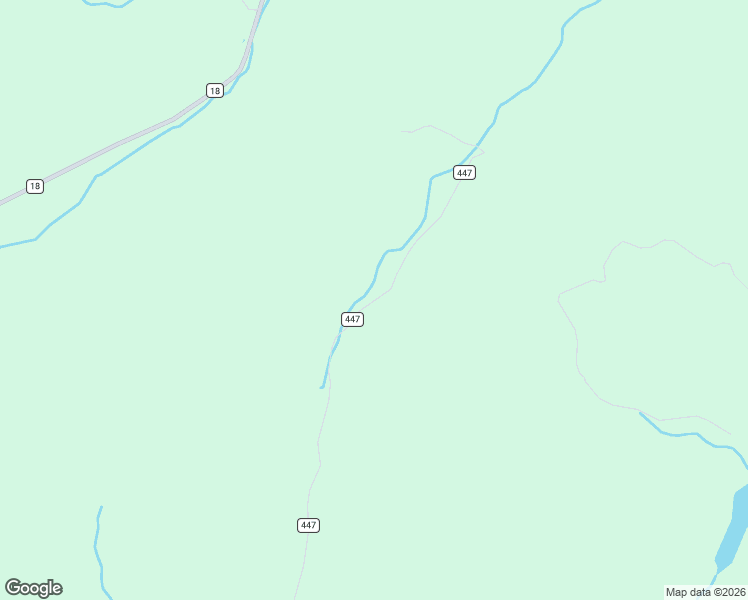 map of restaurants, bars, coffee shops, grocery stores, and more near County Road 447 in Cherokee County