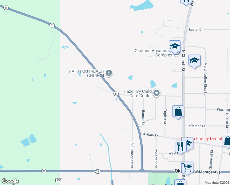 North McDonnell Street, Okolona MS Walk Score
