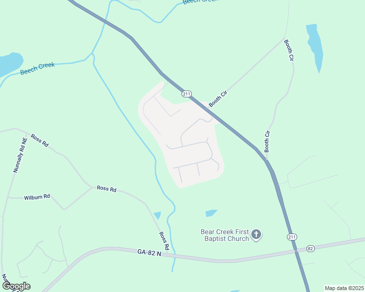 map of restaurants, bars, coffee shops, grocery stores, and more near 1428 Red Oak Way in Winder