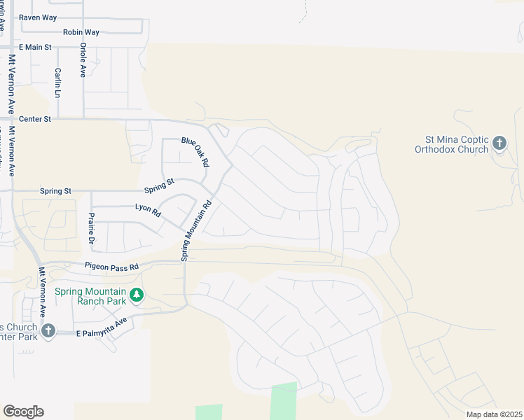 map of restaurants, bars, coffee shops, grocery stores, and more near 20898 Barn Road in Riverside