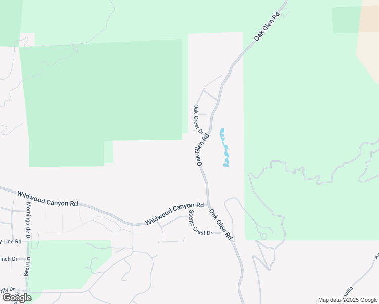 map of restaurants, bars, coffee shops, grocery stores, and more near Oak Glen Road in Oak Glen