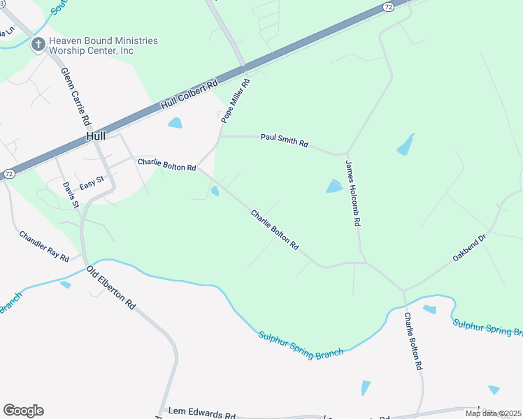 map of restaurants, bars, coffee shops, grocery stores, and more near 687 Charlie Bolton Road in Hull