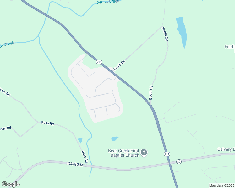 map of restaurants, bars, coffee shops, grocery stores, and more near 1630 White Oak Drive in Winder