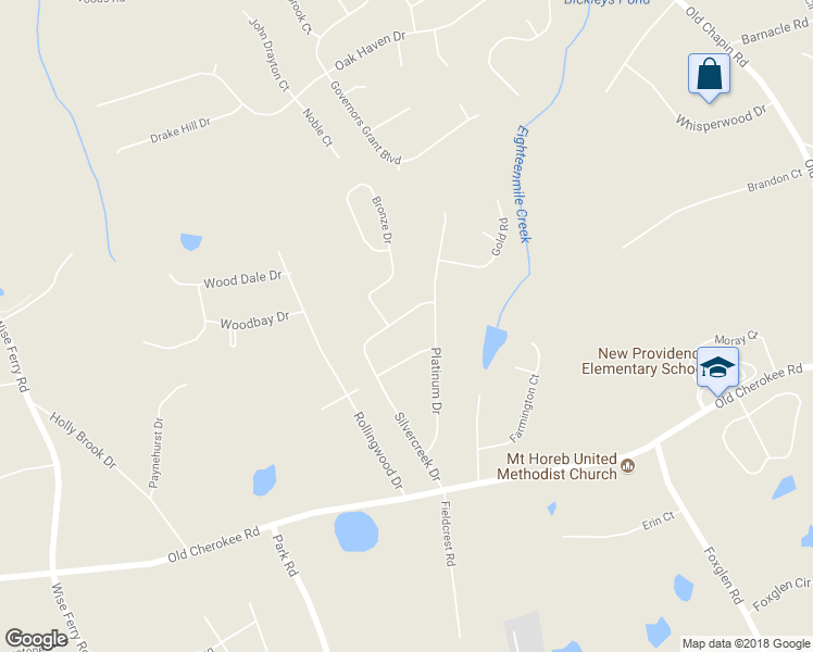 map of restaurants, bars, coffee shops, grocery stores, and more near 236 Silvercreek Drive in Lexington