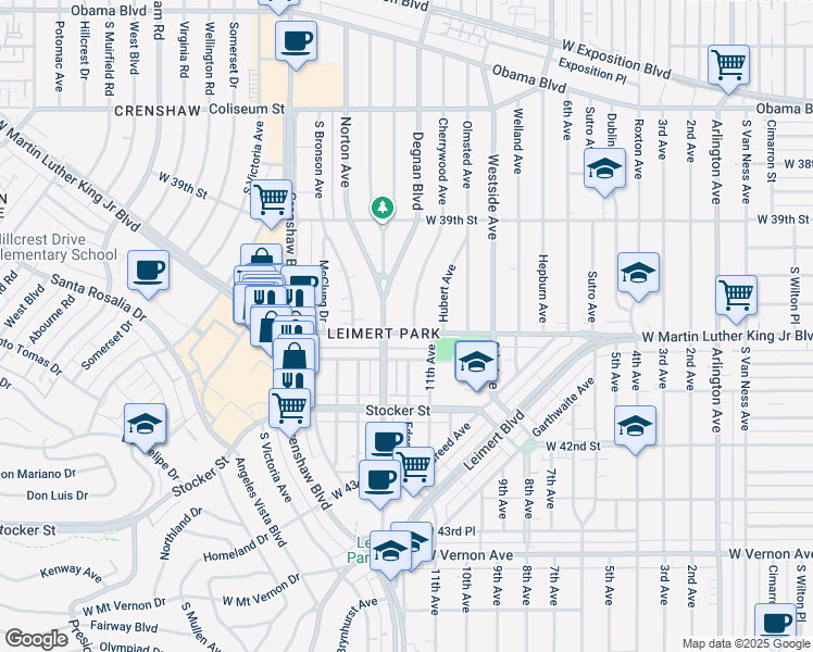 map of restaurants, bars, coffee shops, grocery stores, and more near 4027 Cherrywood Avenue in Los Angeles