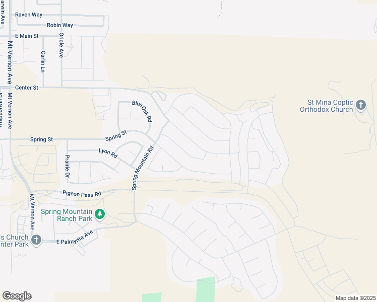 map of restaurants, bars, coffee shops, grocery stores, and more near 20898 Barn Road in Riverside