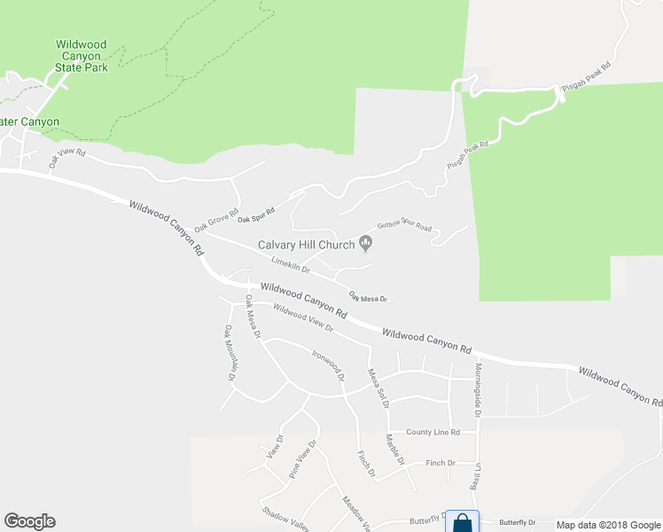 map of restaurants, bars, coffee shops, grocery stores, and more near 37374 Limekiln Drive in Yucaipa