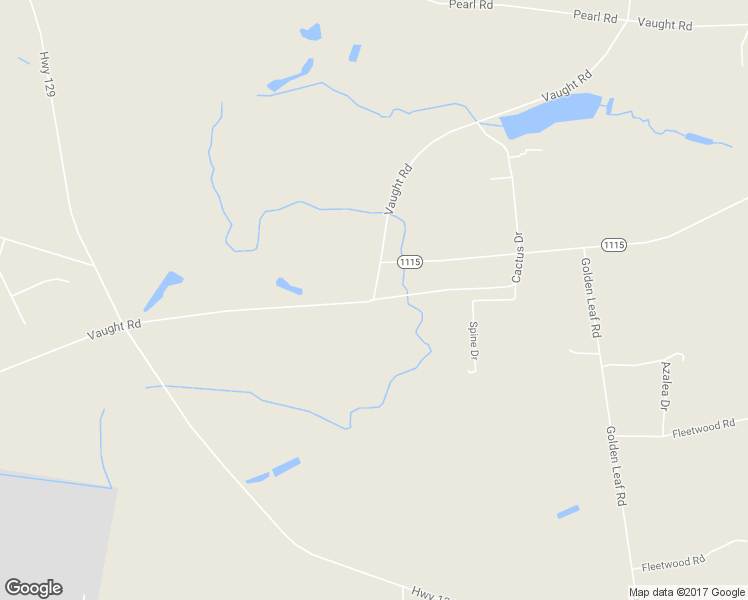 map of restaurants, bars, coffee shops, grocery stores, and more near Vaught Road in Galivants Ferry