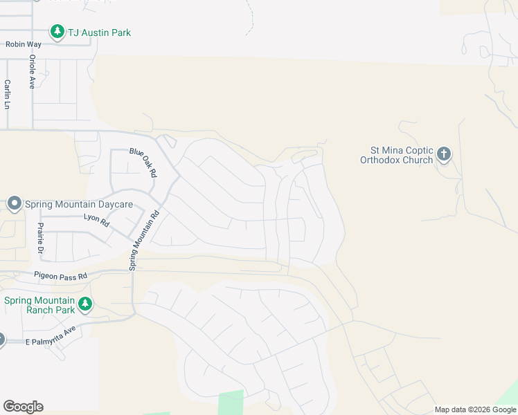 map of restaurants, bars, coffee shops, grocery stores, and more near 21092 Center Street in Riverside