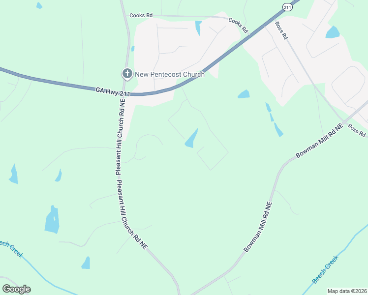 map of restaurants, bars, coffee shops, grocery stores, and more near 985 Vera Court in Winder