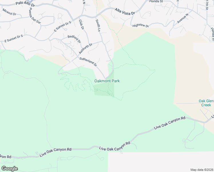 map of restaurants, bars, coffee shops, grocery stores, and more near 31215 Sutherland Drive in Redlands