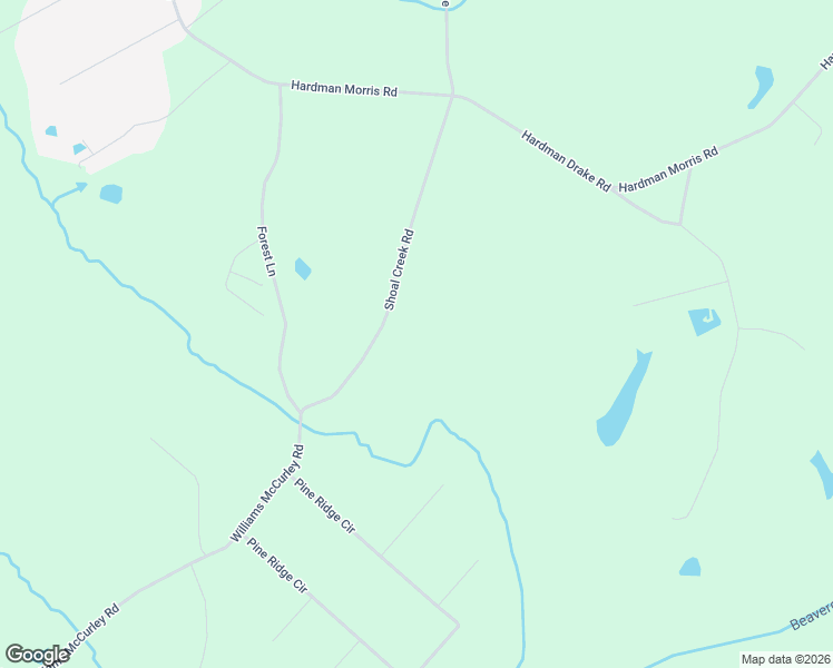 map of restaurants, bars, coffee shops, grocery stores, and more near 2275 Shoal Creek Road in Colbert