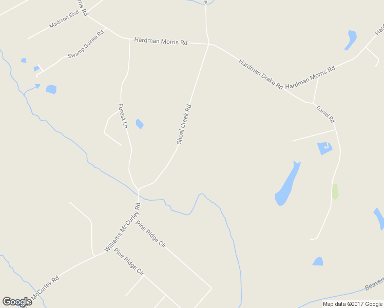 map of restaurants, bars, coffee shops, grocery stores, and more near 2275 Shoal Creek Road in Colbert