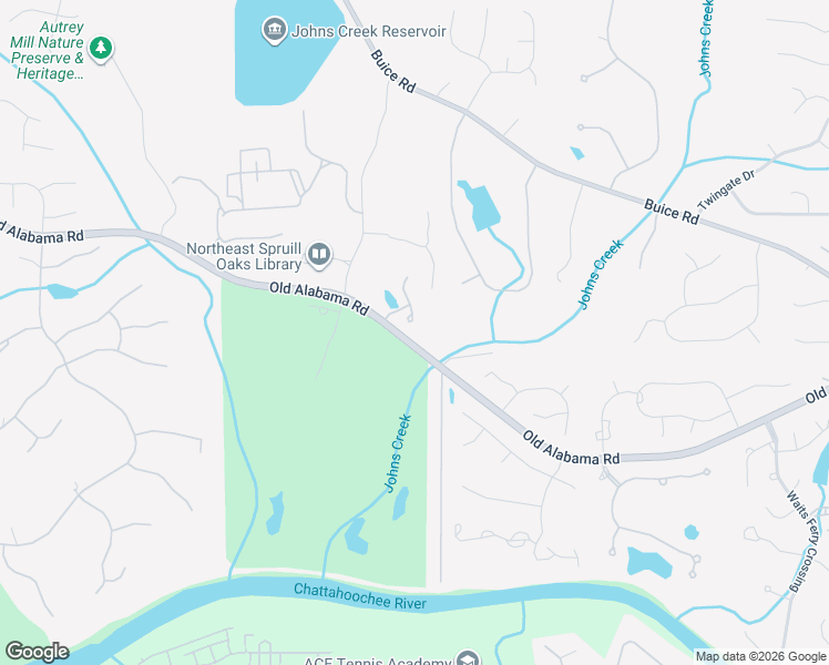 map of restaurants, bars, coffee shops, grocery stores, and more near 135 Stone Pond Lane in Alpharetta