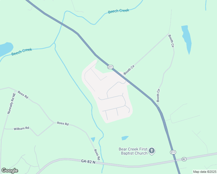 map of restaurants, bars, coffee shops, grocery stores, and more near 1415 Red Oak Way in Winder