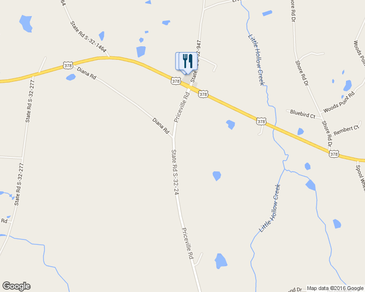 map of restaurants, bars, coffee shops, grocery stores, and more near 2902 Priceville Road in Gilbert