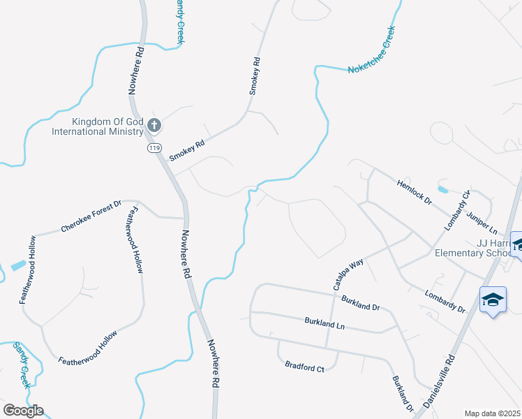 map of restaurants, bars, coffee shops, grocery stores, and more near 125 Smokey Point in Athens