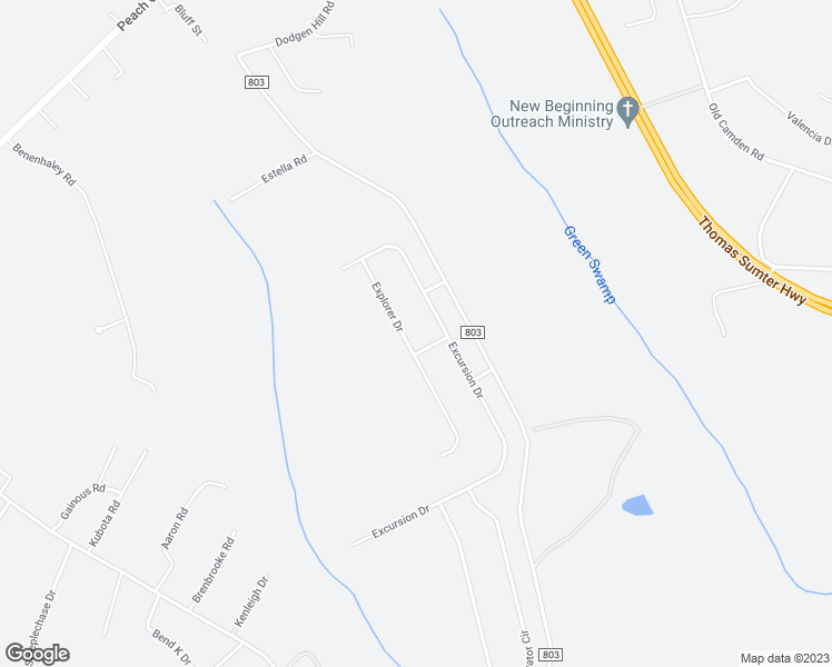 map of restaurants, bars, coffee shops, grocery stores, and more near 3115 Explorer Drive in Dalzell