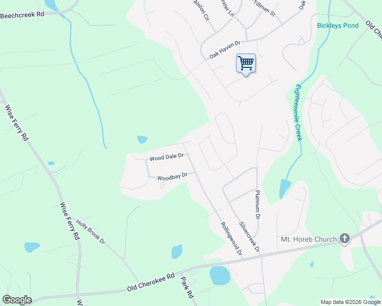 map of restaurants, bars, coffee shops, grocery stores, and more near 312 Rollingwood Drive in Lexington