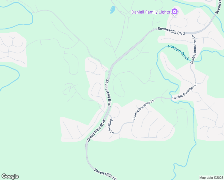 map of restaurants, bars, coffee shops, grocery stores, and more near 82 Seven Hills Boulevard in Dallas