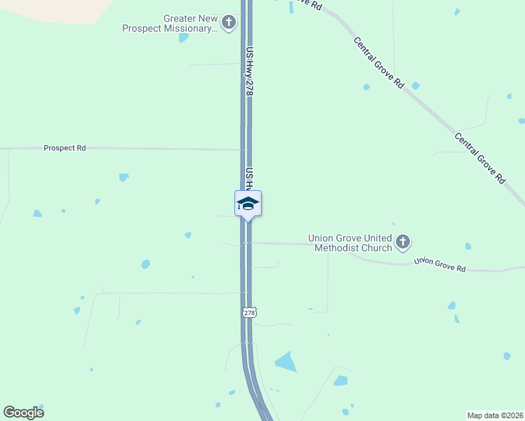 map of restaurants, bars, coffee shops, grocery stores, and more near 32976 U.S. 45 in Nettleton