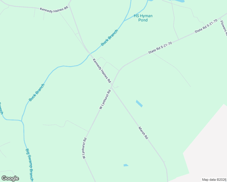 map of restaurants, bars, coffee shops, grocery stores, and more near 130 West Lynhurst Road in Pamplico