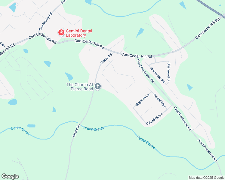 map of restaurants, bars, coffee shops, grocery stores, and more near 479 Cedar Trail in Winder