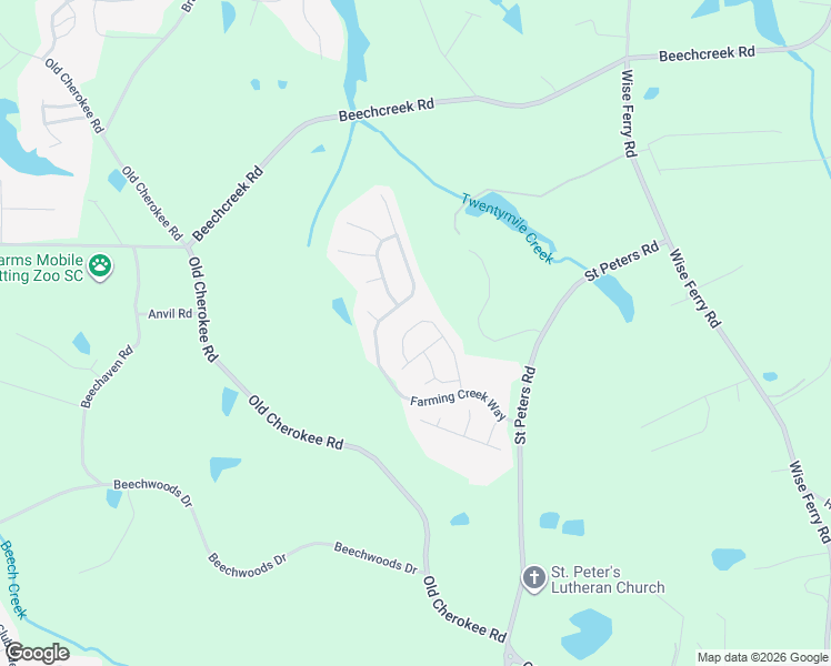 map of restaurants, bars, coffee shops, grocery stores, and more near 228 Red Barn Road in Lexington