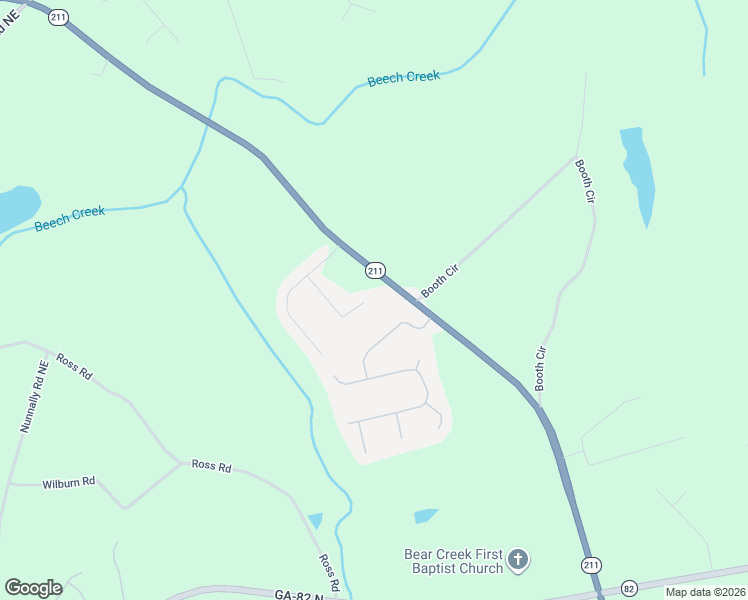 map of restaurants, bars, coffee shops, grocery stores, and more near 1593 Brush Creek Drive in Winder