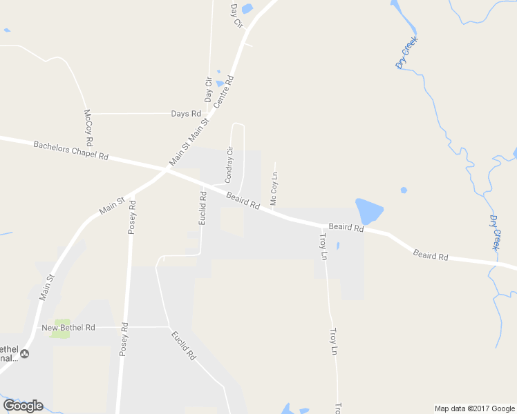map of restaurants, bars, coffee shops, grocery stores, and more near Bachelor Chapel Road in Hokes Bluff