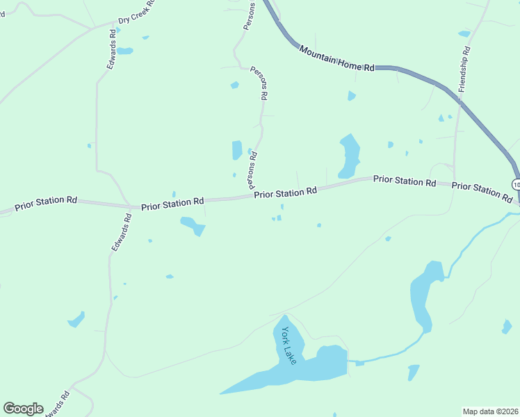 map of restaurants, bars, coffee shops, grocery stores, and more near 1345 Prior Station Road in Cedartown