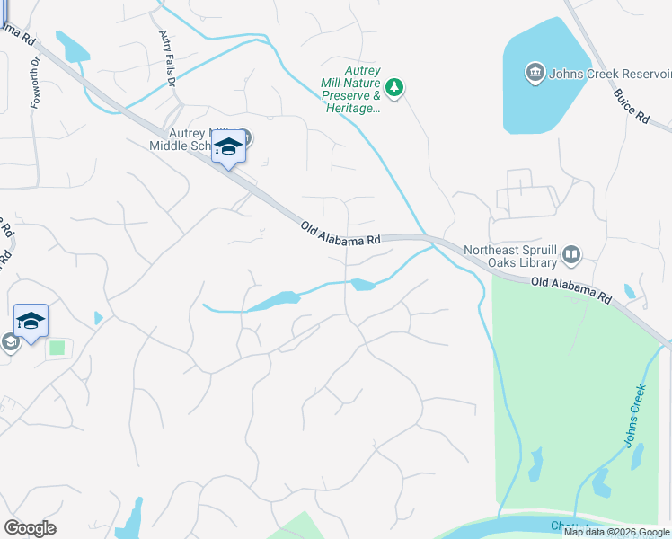 map of restaurants, bars, coffee shops, grocery stores, and more near 9510 Old Southwick Pass in Alpharetta