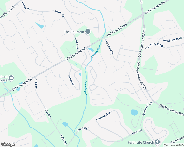 map of restaurants, bars, coffee shops, grocery stores, and more near 971 Reap Lane in Lawrenceville