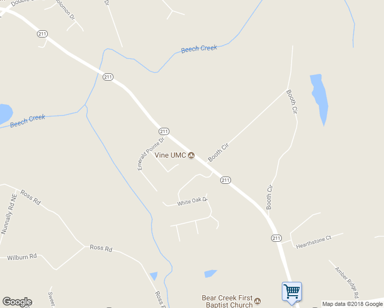 map of restaurants, bars, coffee shops, grocery stores, and more near 1114 Georgia 211 in Statham