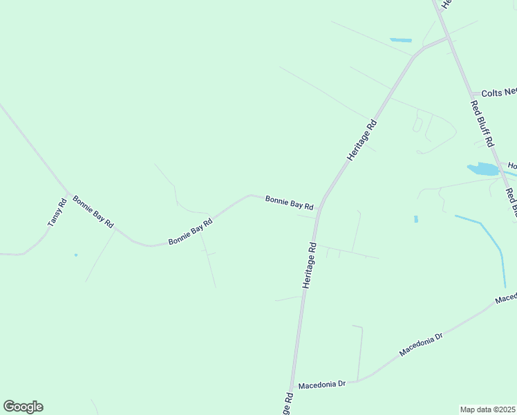 map of restaurants, bars, coffee shops, grocery stores, and more near 1530 Bonnie Bay Road in Loris