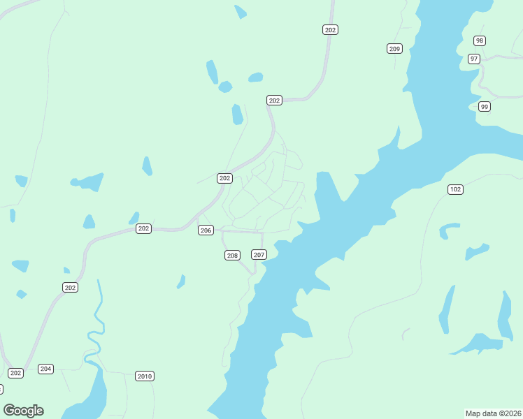 map of restaurants, bars, coffee shops, grocery stores, and more near 9 County Road 207 in Crane Hill