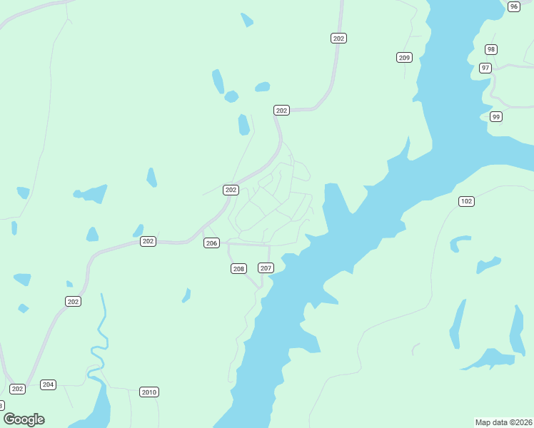 map of restaurants, bars, coffee shops, grocery stores, and more near 510 County Road 206 in Crane Hill