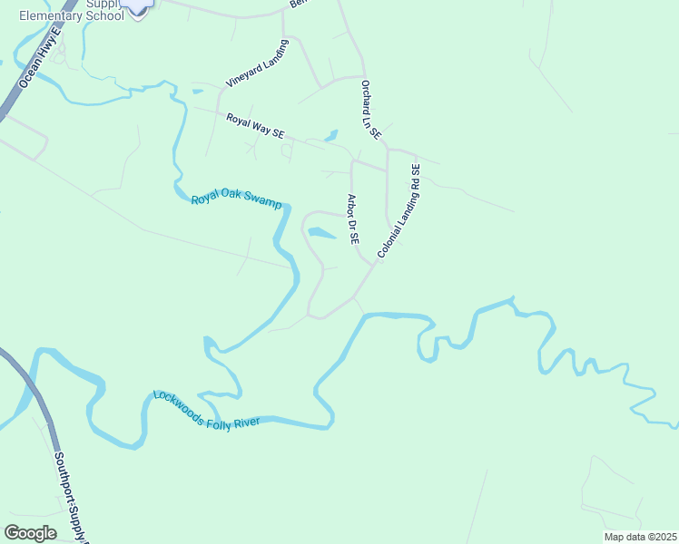map of restaurants, bars, coffee shops, grocery stores, and more near 492 Colonial Landing Road Southeast in Bolivia
