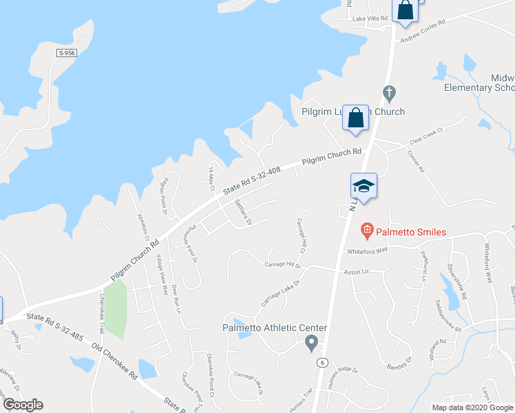 map of restaurants, bars, coffee shops, grocery stores, and more near 113 Settlers Bend Court in Lexington