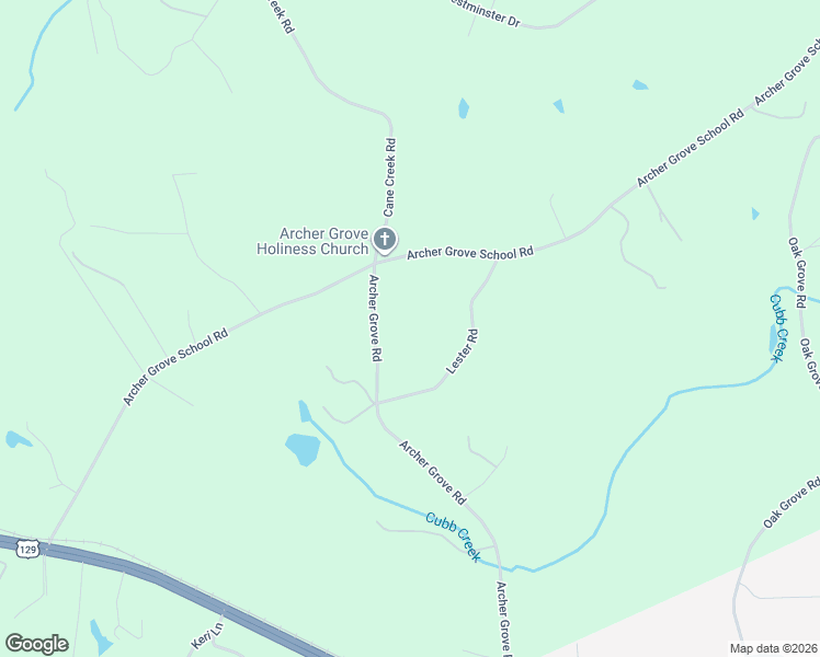 map of restaurants, bars, coffee shops, grocery stores, and more near 312 Lester Road in Athens