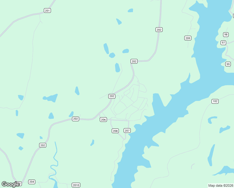 map of restaurants, bars, coffee shops, grocery stores, and more near County Road 202 in Crane Hill