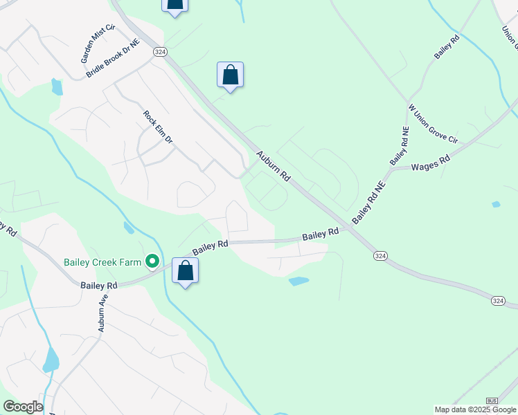map of restaurants, bars, coffee shops, grocery stores, and more near 592 Eagles Nest Circle in Auburn