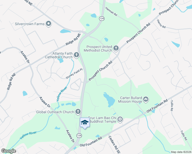 map of restaurants, bars, coffee shops, grocery stores, and more near 1467 Brown Ridge Lane in Lawrenceville
