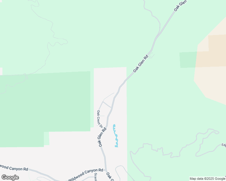 map of restaurants, bars, coffee shops, grocery stores, and more near 13046 Oak Crest Drive in Yucaipa