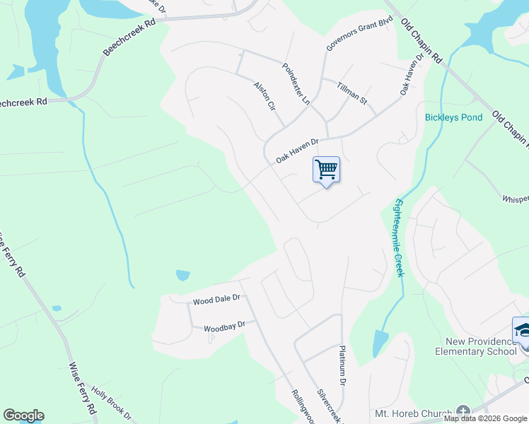 map of restaurants, bars, coffee shops, grocery stores, and more near 106 Noble Court in Lexington