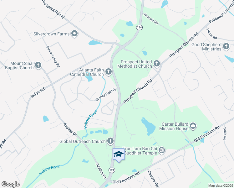 map of restaurants, bars, coffee shops, grocery stores, and more near 1396 Braselton Highway in Lawrenceville