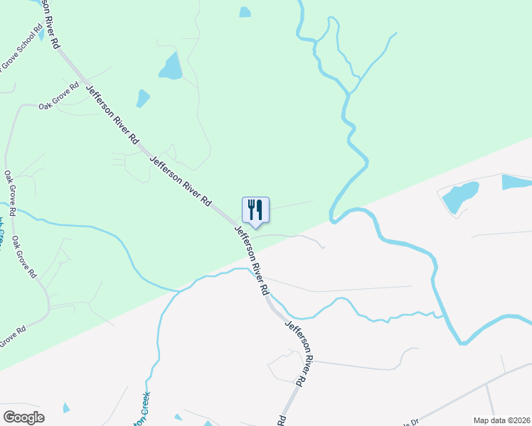 map of restaurants, bars, coffee shops, grocery stores, and more near 126 Jeffery Lane in Athens