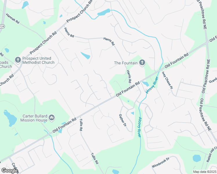 map of restaurants, bars, coffee shops, grocery stores, and more near 1829 Thornberry Run Cove Northeast in Lawrenceville