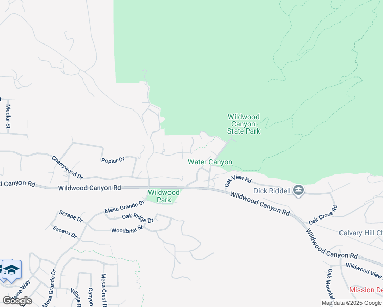 map of restaurants, bars, coffee shops, grocery stores, and more near 36698 Parkview Terrace in Yucaipa